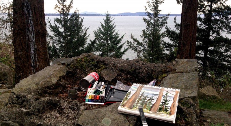 My tools on Chuckanut Drive