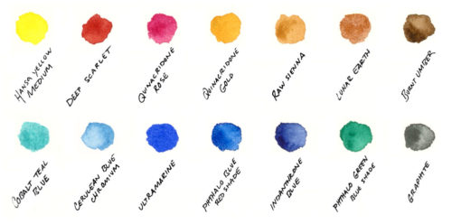 Art History watercolour set | Mini ArtTime palette